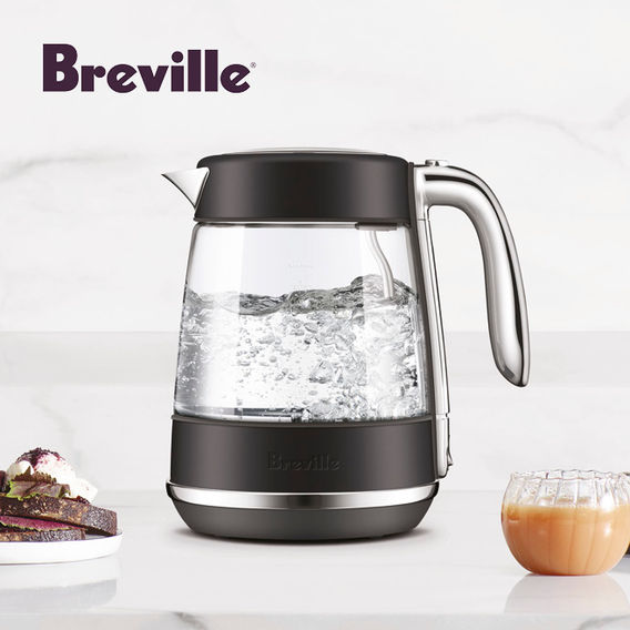 Breville Crystal Luxe Kettle - Black Truffle Breville Crystal Luxe Kettle - Black Truffle