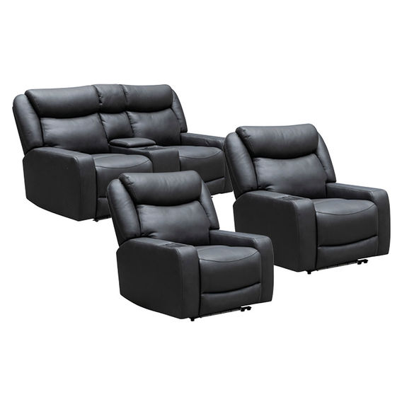 Avenger 2 Seater + 2 Single Elec Recliner Bundle Avenger 2 Seater + 2 Single Elec Recliner Bundle
