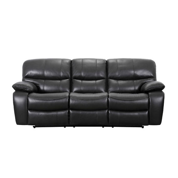 The Boss 3 Seater Recliner Sofa Black The Boss 3 Seater Recliner Sofa Black