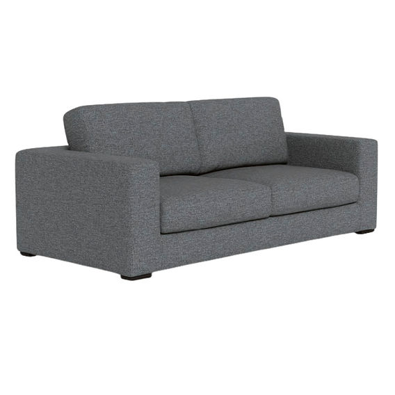 Aspect Fabric 2.5 Seater Sofabed - Hervey Stone