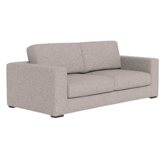 Aspect Fabric 2.5 Seater Sofabed - Silverstreak