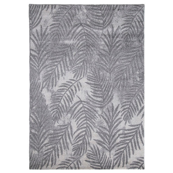 Asana Botanica Light Grey/Dark Grey - 120 x 170cm Asana Botanica Light Grey/Dark Grey - 120 x 170cm