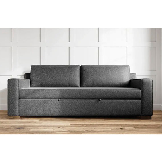 Amos 3 Seat Sofa Bed - Coal