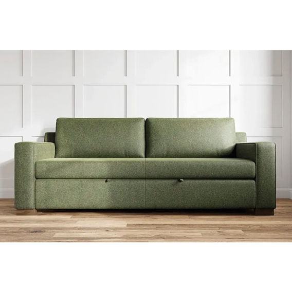 Amos 3 Seat Sofa Bed - Dark Olive Amos 3 Seat Sofa Bed - Dark Olive