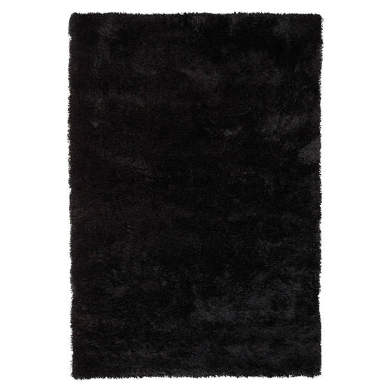 Glasgow Shaggy Rug - Black 150 x 220cm Glasgow Shaggy Rug - Black 150 x 220cm
