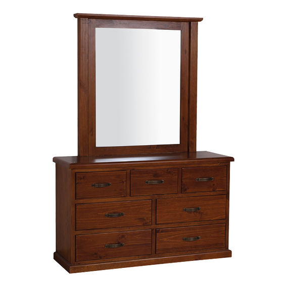 Kingston 7 Drawer Dresser w/Mirror Kingston 7 Drawer Dresser w/Mirror
