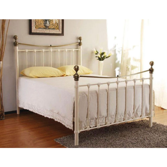 Victorian Bed Frame & Mattress Bundle - Queen