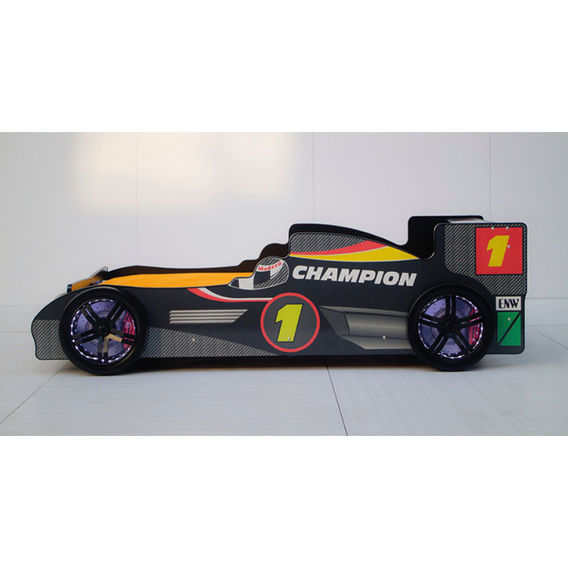 Racing Car Bed Frame with LED Lights Bundle Racing Car Bed Frame with LED Lights Bundle