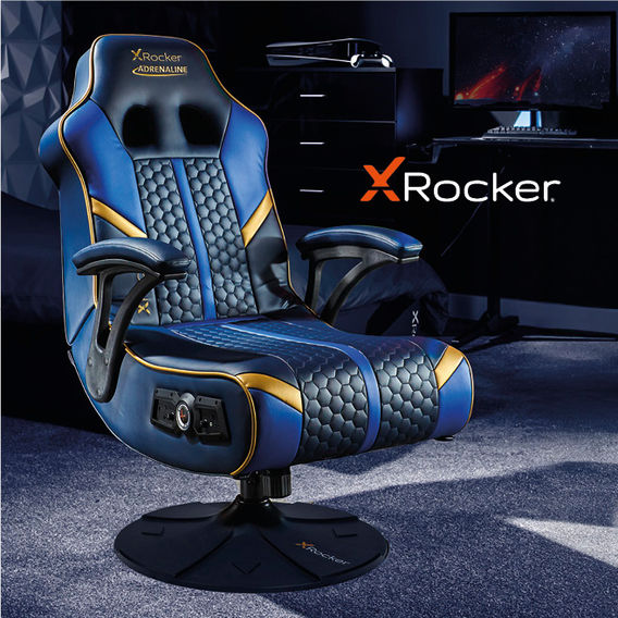 X Rocker Adrenaline 2.1 Gaming Chair w/ Vibration X Rocker Adrenaline 2.1 Gaming Chair w/ Vibration