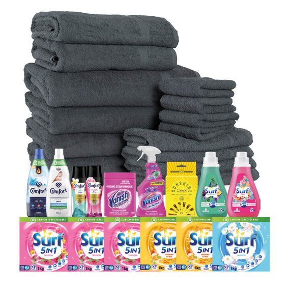 Household Front Loader Washing Bundle