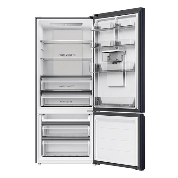 Haier 431L 500 Series Refrigerator - Black w/Water