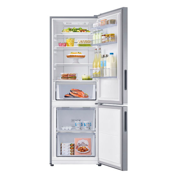 Samsung 336L Bottom Mount Refrigerator Silver