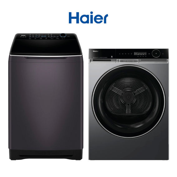 Haier 10Kg Top Loader & 10Kg Dryer Bundle Haier 10Kg Top Loader & 10Kg Dryer Bundle