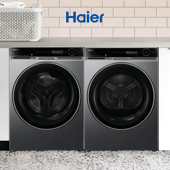 Haier 12kg Washer & 10kg Dryer Bundle