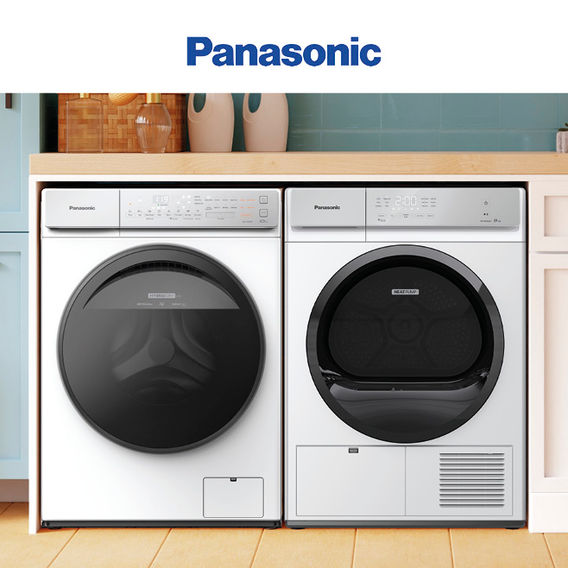 Panasonic 10KG F/L & 9KG Heat Pump Dryer Combo Panasonic 10KG F/L & 9KG Heat Pump Dryer Combo