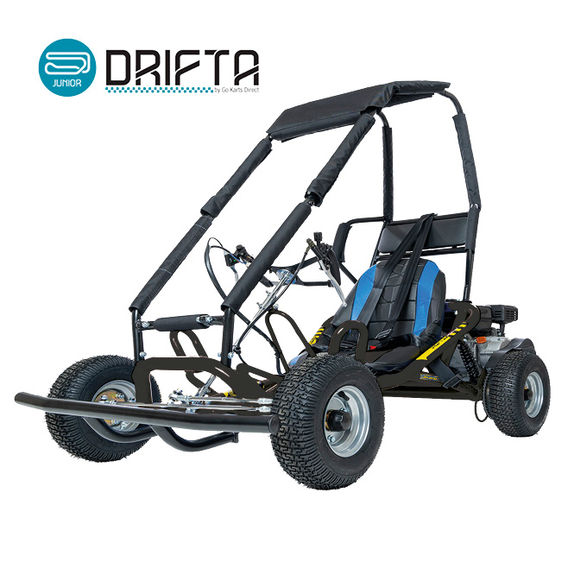 Drifta Trail Blazer 200cc Go Kart + Roll Cage - Black