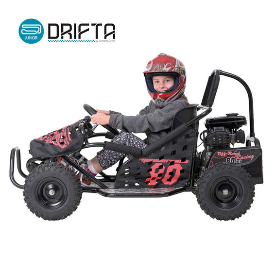 Junior Drifta 98cc Go Kart Black Junior Drifta 98cc Go Kart Black