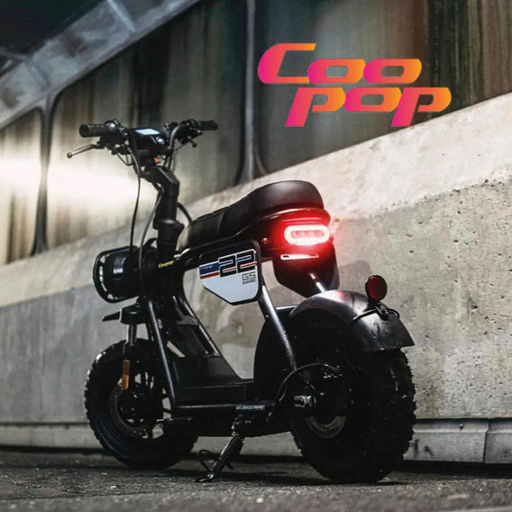 Coopop Rugged GS Electric Moped Coopop Rugged GS Electric Moped