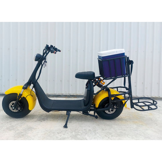 Tradie Fat Tyre 2000w 20ah battery Electric Scooter - Yellow