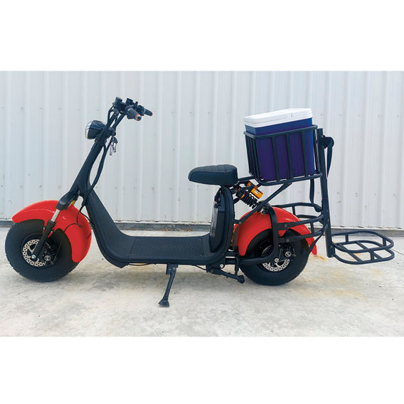 Tradie Fat Tyre 2000w 20ah battery Electric Scooter - Red
