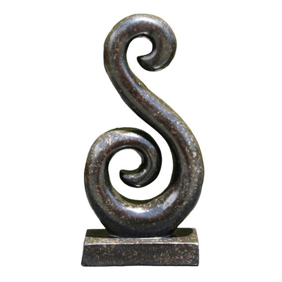 Terrazzo 60cm Black Koru Twist Terrazzo 60cm Black Koru Twist