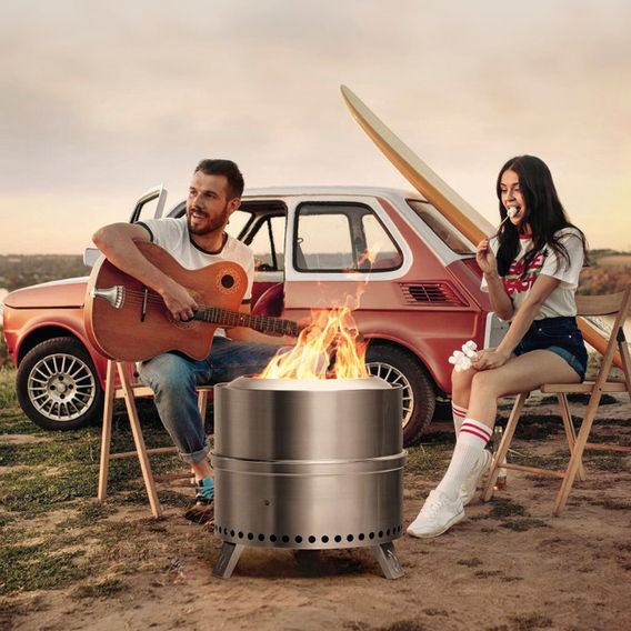 Smokeless SS Fire Pit 49cm
