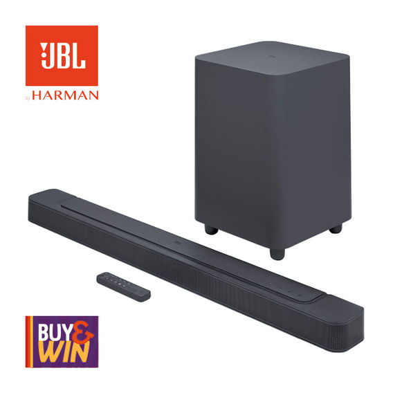 JBL Bar 500 MK2 5.1 Atmos Soundbar - Black