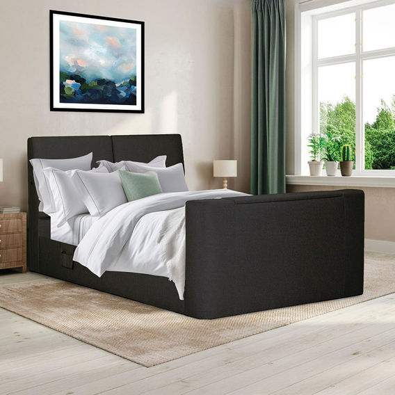 Galaxy TV Bed Queen - Black