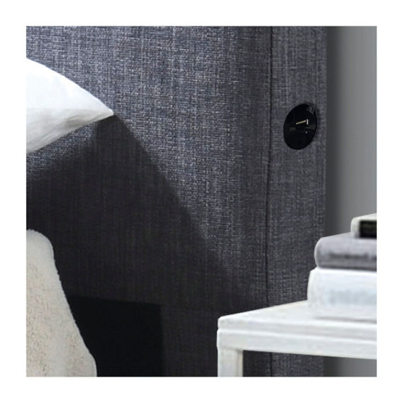 Dallas Queen Bed with USB Charge Port