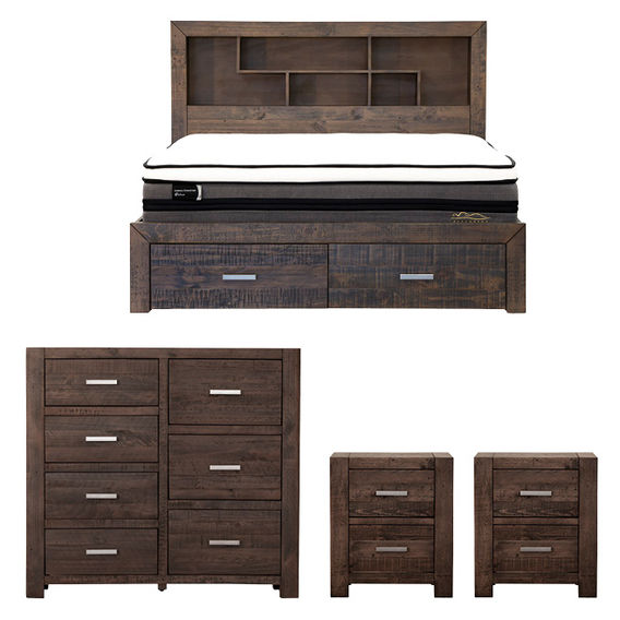 Sedona 4Pc Queen Tallboy Suite