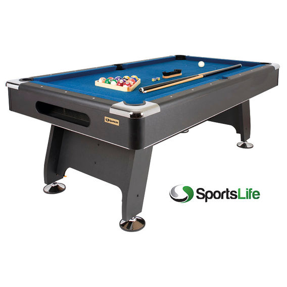 SportsLife 7ft Pool Table - Blue SportsLife 7ft Pool Table - Blue