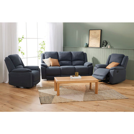 Commander 3S + 2 Recliners Charcoal Commander 3S + 2 Recliners Charcoal