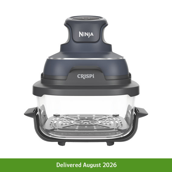 Ninja Crispi 4-in-1 Portable Glass Air Fryer - Cyberspace Ninja Crispi 4-in-1 Portable Glass Air Fryer - Cyberspace