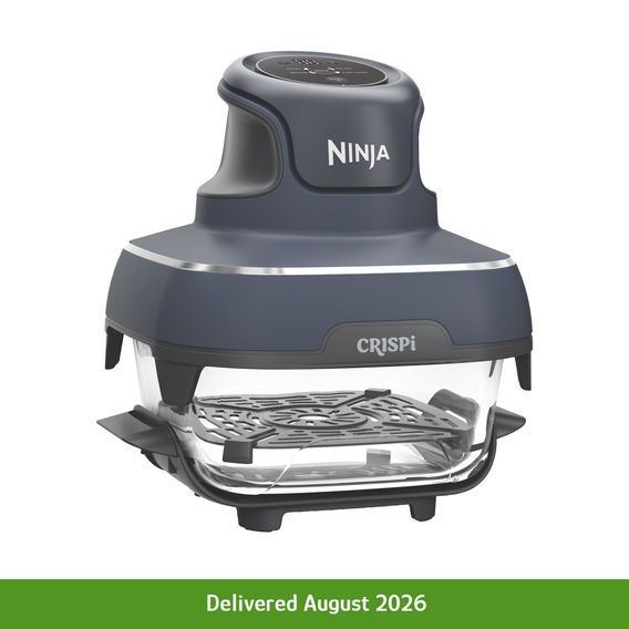 Ninja Crispi 4-in-1 Portable Glass Air Fryer - Cyberspace Ninja Crispi 4-in-1 Portable Glass Air Fryer - Cyberspace