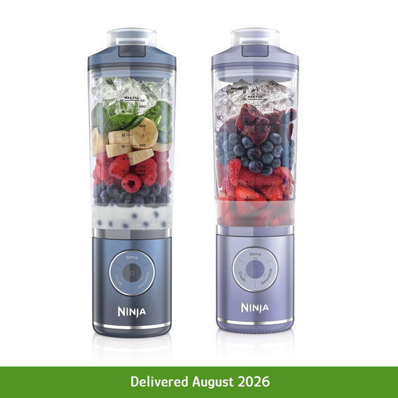 Ninja Blast Max Blender Bundle- Lavender & Navy Ninja Blast Max Blender Bundle- Lavender & Navy