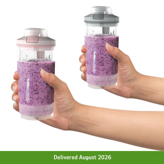 Ninja Blast Max Blender Bundle - Pink & Grey