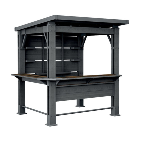 Keter Gazebo Bar - Grey Keter Gazebo Bar - Grey