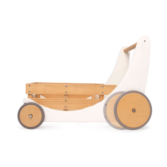 Kinderfeets Cargo Walker - White Kinderfeets Cargo Walker - White