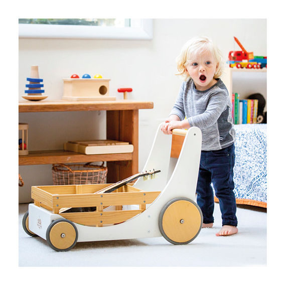 Kinderfeets Cargo Walker - White Kinderfeets Cargo Walker - White