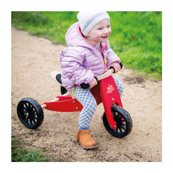 Tiny Tot 2 in 1 Balance Bike - Mocha
