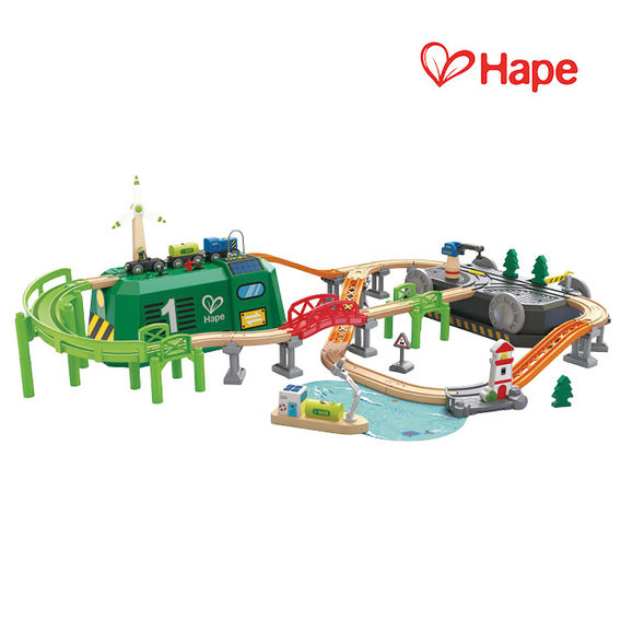 Hape Train Bucket Set