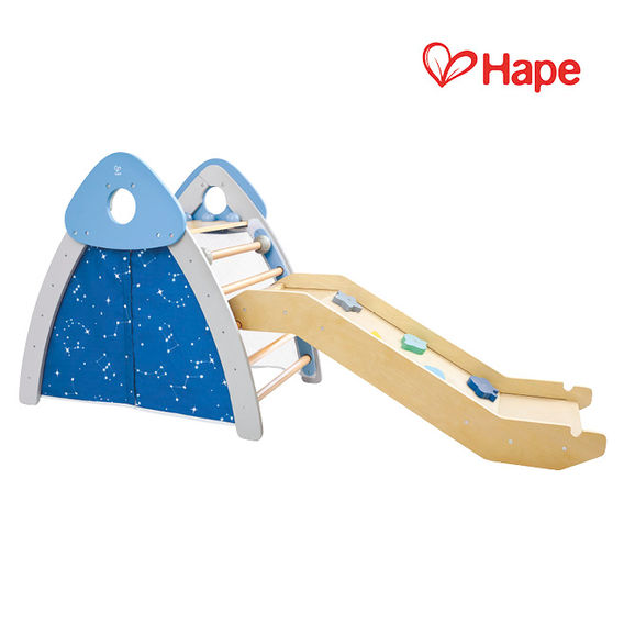 Hape 4-in-1 Climb 'n' Slide Gym Set