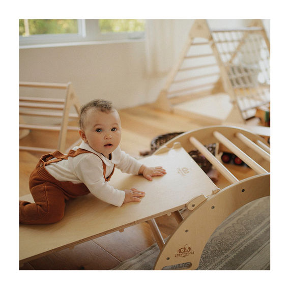 Pikler Climbing Triangle & Ramp