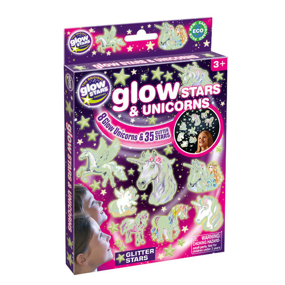 Glow in the Dark Unicorn Duvet - King Single/Double