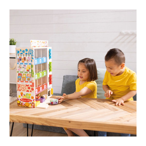 Melissa & Doug Wooden Vending Machine Playset