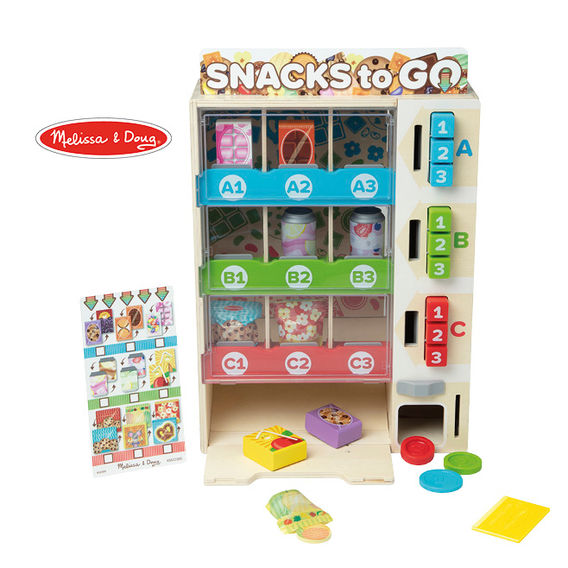Melissa & Doug Wooden Vending Machine Playset Melissa & Doug Wooden Vending Machine Playset
