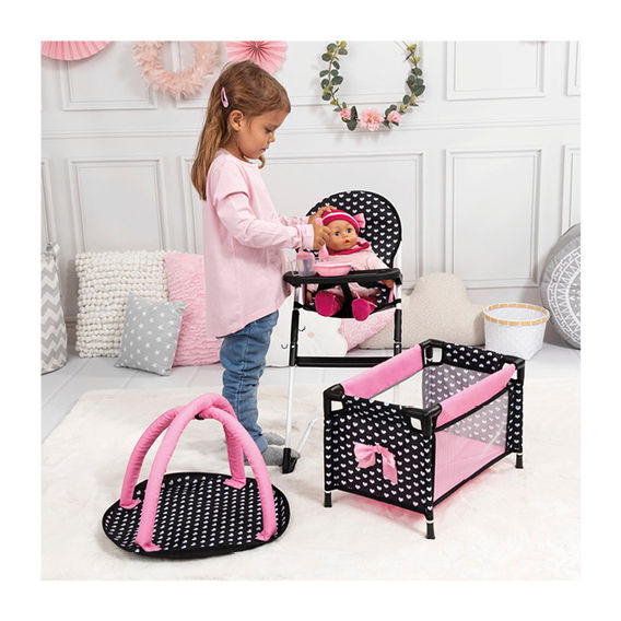 Bayer 9 n 1 Dolls Travel Bed Set Bayer 9 n 1 Dolls Travel Bed Set