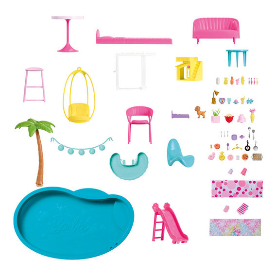 Barbie Dreamhouse & Dolls Bundle