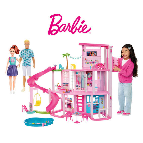 Barbie Dreamhouse & Dolls Bundle Barbie Dreamhouse & Dolls Bundle