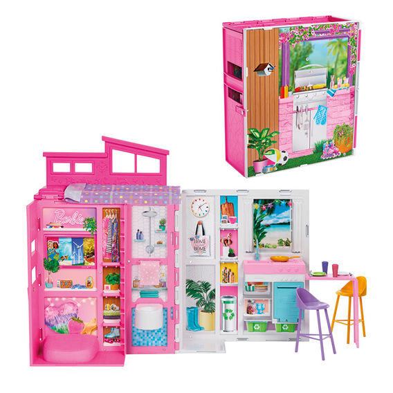 Barbie Getaway House & Dream Closet